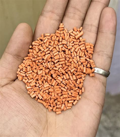 Hips Orange Reprocessed Plastic Granules At 75 Kilogram Hips