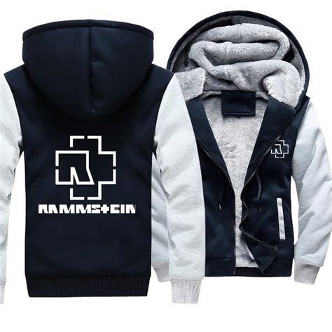 Winter Herren Jacke Berlin Heavy Metal Band German Chariot Rammstein