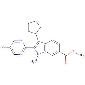 H Indole Carboxylic Acid Bromo Pyrimidinyl Cyclopentyl