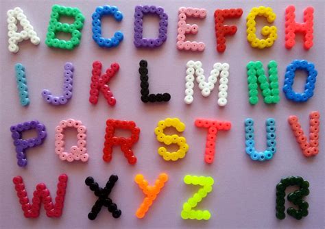 Perler Bead Patterns Letters