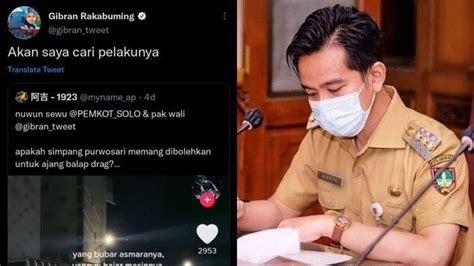 Anak Presiden Jokowi Buru Pelaku Balap Liar Di Simpang Purwosari Solo