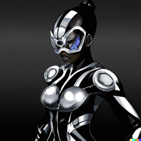 Female Afrofuturist Superhero 2 Digital Art By Ai X Art Pixels