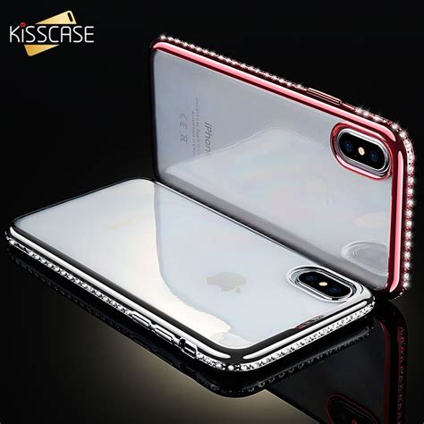 KISSCASE Case For IPhone 5 5s SE Bling Diamond Case Ultra Thin Phone