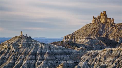 Camping at Angel Peak Scenic Area in New Mexico