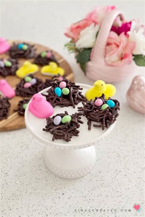 Easy Easter Treats Birds Nest Cookies