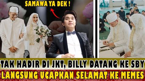 Momen Bang Billy Hadiri Pernikahan Memes Prameswari Dan Suami Terlihat