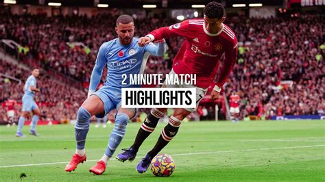 Highlights of Man Utd 0 Man City 2 on 6 Nov 2021 | Manchester United