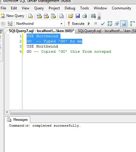 Getting Error In Sql Server Incorrect Syntax Near Go When I Copy 16384 Hot Sex Picture