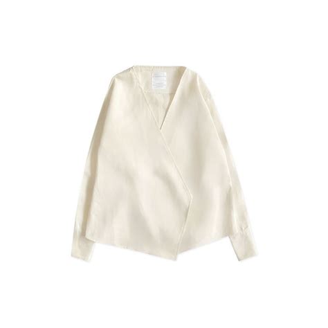 STUDIOMANUSIA KIMONO ENVELOPE SHIRT NUDE ① Women Preloved