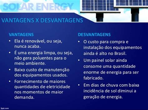 Geração De Energia Solar Fotovoltaica