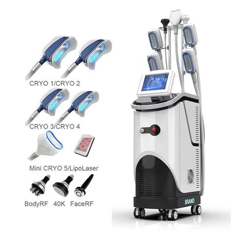 5 Handles Cryo Fat Freeze And Cavitation 80K Suction Body Slimming