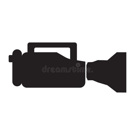 Isolated Cinema Camera Icon Stock Vector Illustration Of