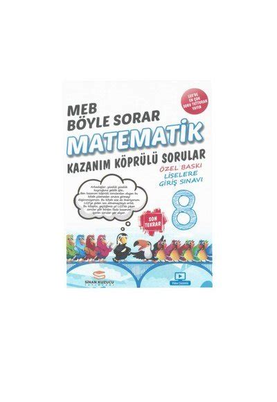 MEB BÖYLE SORAR MATEMATİK SORU BANKASI SİNAN KUZUCU YAYINLARI Limon