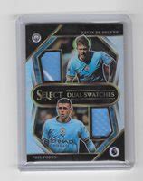 2022 23 Panini EPL Dual Swatches KEVIN DE BRUYNE PHIL F