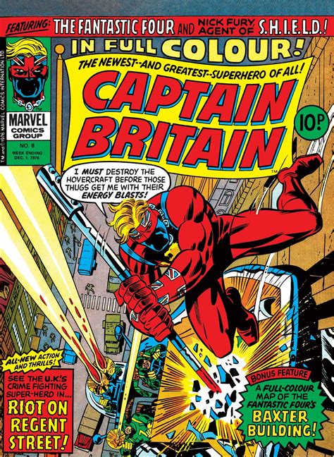 Captain Britain Vol 1 8 Marvel Database Fandom