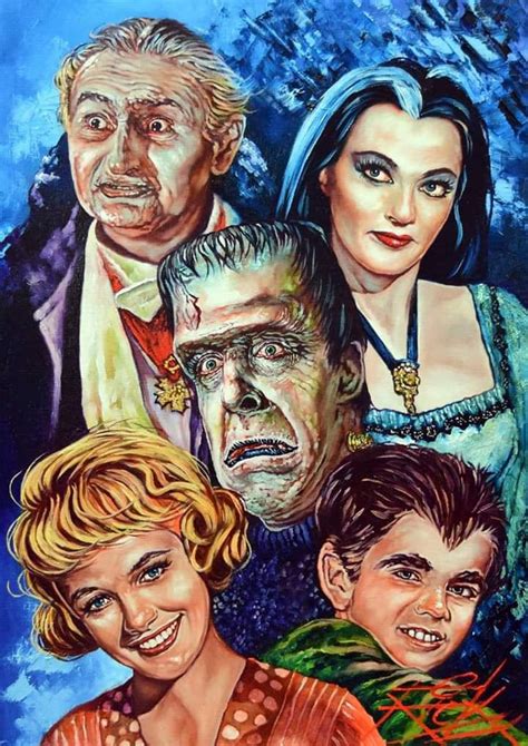 Pin By Lea On The Munsters Retro Horror The Munsters Classic Monsters