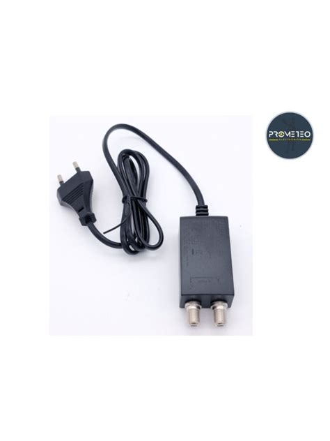 Alimentatore Per Amplificatore Antenna Tv V Ma Con Connettori F