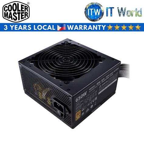 Itw Cooler Master MWE 650 Bronze V2 230V 650W 80 Bronze Non