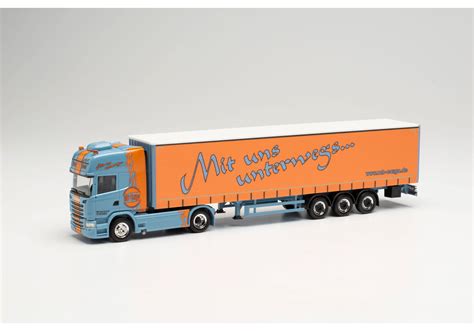 Herpa Scania R 13 TL Canvas Semitrailer MB Cargo 314800