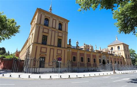 Fachada Barroca Del Palacio De San Telmo En Sevilla En El D A Soleado