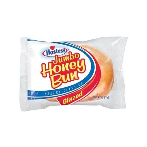 Hostess Jumbo Honey Bun Oz Walmart Honey Buns Hostess Honey