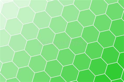 Green Color Tone Of Color Honeycomb Grid Tile Random Background Of