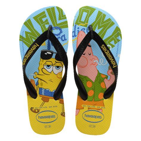 Chinelo Havaianas Top Bob Esponja Shopping Eldorado