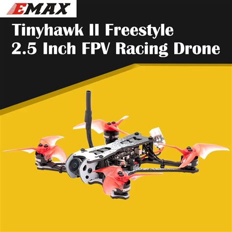 New EMAX Tinyhawk II Freestyle 75mm 1 2S Whoop FPV Racing Drone BNF