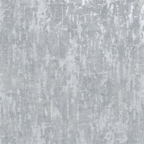 Holden Loft Texture Industrial Concrete Wallpaper Metallic Grey Silver 12931