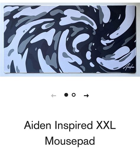 Gutzy Aiden Creator 2 Aiden XXL Mousepad Black HD phone wallpaper | Pxfuel