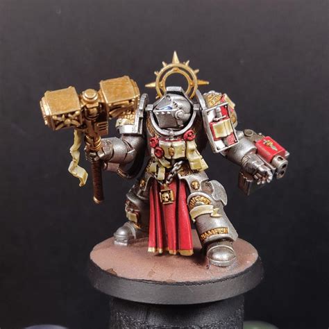 Finished My Grey Knight Grandmaster R Minipainting