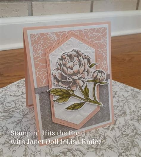 Stampin Up Prized Peony Floral Cards Flower Cards Peonies Garden