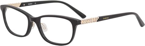 Bebe Womens Eyeglasses Bb5154 Bb5154 001 Jet Full Rim Optical Frame 52mm Clothing