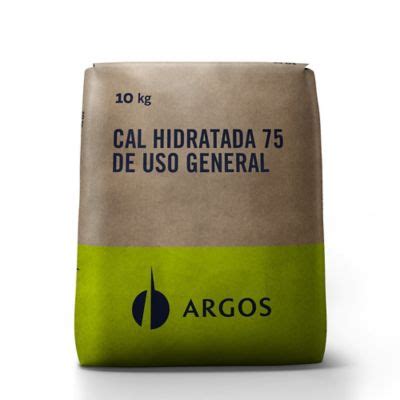 Cal X Kg Argos Hidratada Ferromateriales Del Sur