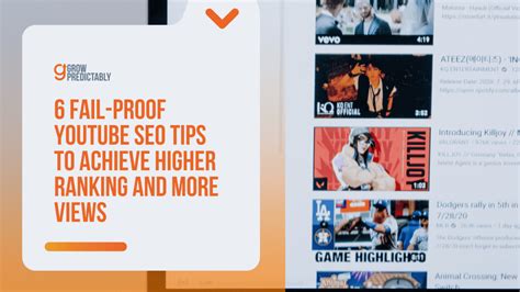 Seo Optimization Youtube 6 Easy Tips For Rank Higher