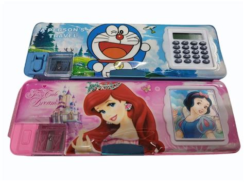 Carry On Blue Pink Magnetic Pencil Box Packaging Type Packet At Rs 65