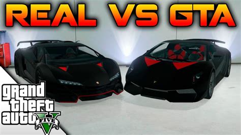 Real Vs Gta Lamborghini Sesto Elemento Vs Zentorno Braxxter Youtube