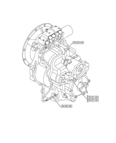 B95CTC BACKHOE LOADER TOOL CARRIER TIER 4B 2 15 55 000 00