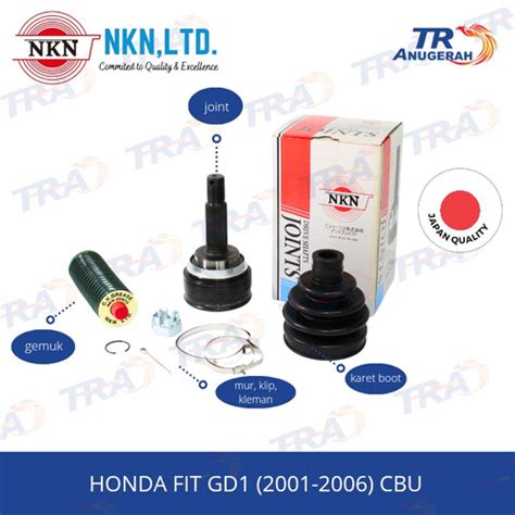 Jual Cv Joint As Roda Luar Nkn Honda Fit Gd Jakarta Utara Timur