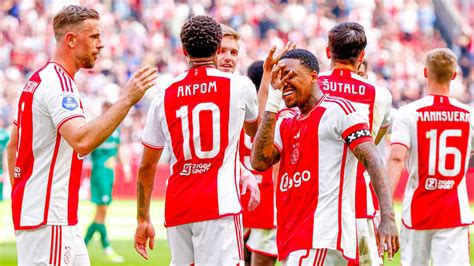 Ajax Wint Dankzij Hattrick Bergwijn Van Almere City En Heeft Vijfde