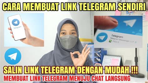 CARA MEMBUAT LINK TELEGRAM SENDIRI YouTube