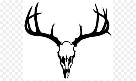 Free Clip Black And White Deer Skull Download Free Clip Black And White Deer Skull Png Images