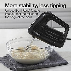 Amazon Proctor Silex Easy Mix 5 Speed Electric Hand Mixer With