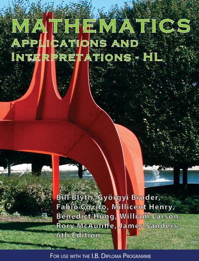 Ib Maths Applications And Interpretation Hl Heath Educational Books