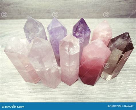 Fondo Geol Gico Mineral De Cuarzo De Cristal De Gema Tourmaline Rosa