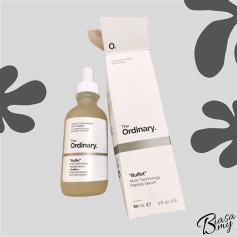 The Ordinary Buffet Multi Technology Peptide Serum Ml Shopee