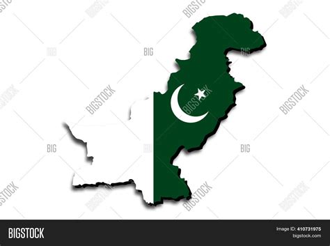 Outline Map Pakistan Image & Photo (Free Trial) | Bigstock