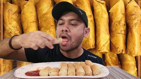 Popia Sosej Goreng Rangup Aku Masak Aku Makan Asmr Eating Show