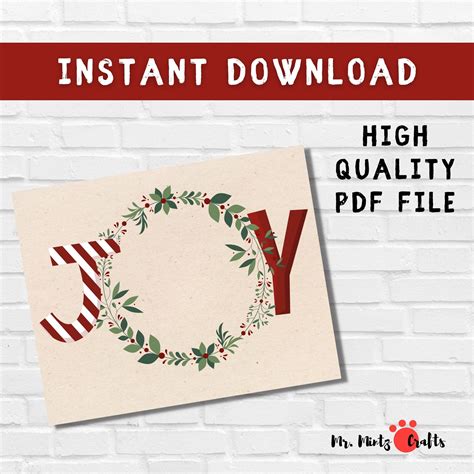 Christmas Joy Handprint Craft Template Christmas Handprint Card Teaching Resources