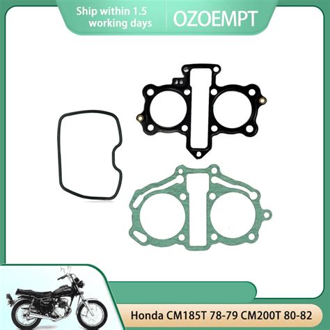 Ozoempt Engine Cylinder Crankcase Repair Gasket Apply To Honda Cm T